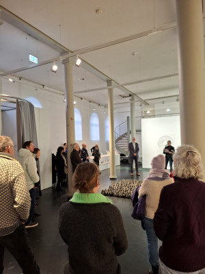 Dr. KAtharina Schlueter bei der Einfuehrung